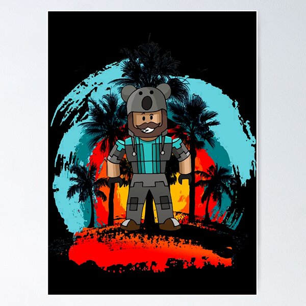 Roblox Face Smiley Avatar Funny Poster for Sale by soebekhi