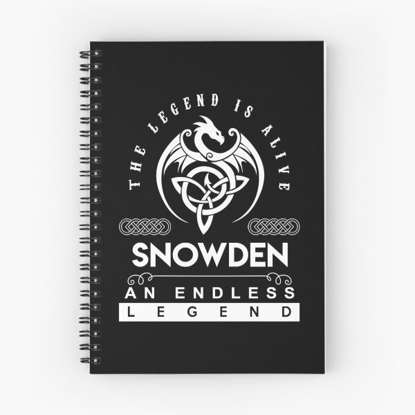 Item preview, Snowden Name T Shirt - Snowden The Legend Is Alive - An Endless Legend Gift Item Tee designed and sold by braedowen3.