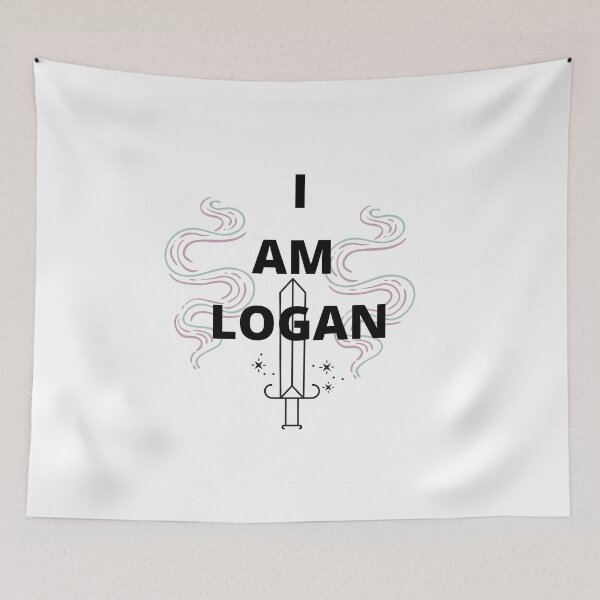 Item preview, I AM LOGAN illustration design designed and sold by Kavi Designs.