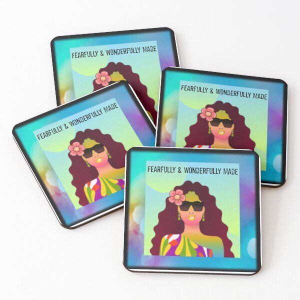 Item preview, Colorful Fearfully & Wonderfully Made designed and sold by Lololingyou.