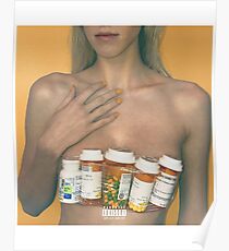 Blackbear - digitaler Druglord Merch Poster