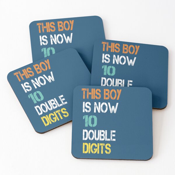 Item preview, This Boy Is Now 10 Double Digits Shirt 10th birthday Gift designed and sold by STORHAMIDO.