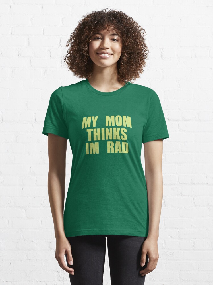 Rad Mom Shirt Retro 90s Mom Shirt 80s Mom Shirt 