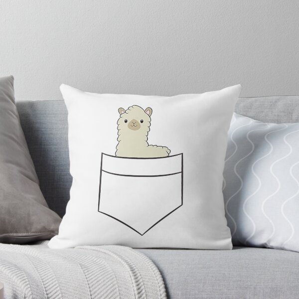 Item preview, Llama In A Pocket Cute Pocket Llama designed and sold by SkylerKason.