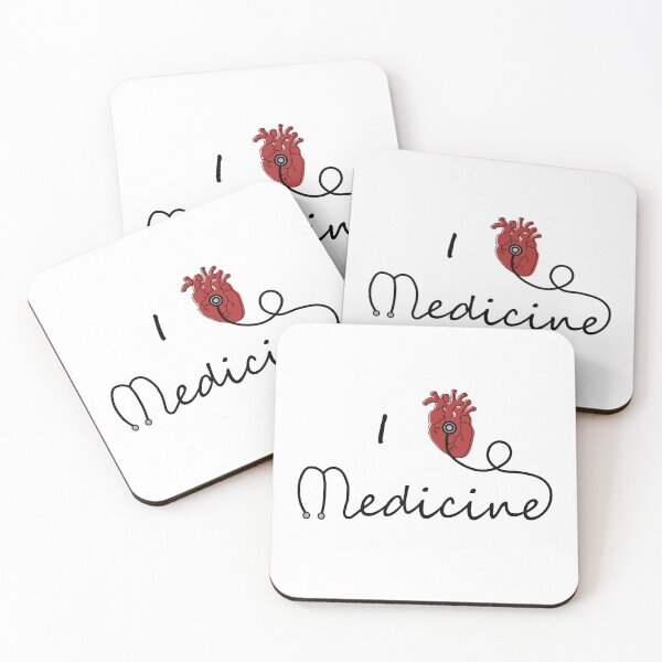 Item preview, I love medicine anatomical heart designed and sold by CamilaDavison.