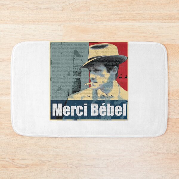 Item preview, Merci Bébel T-shirt in memory of French actor designed and sold by Rachelle0Utz.