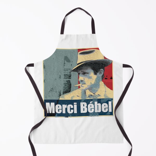 Item preview, Merci Bébel T-shirt in memory of French actor designed and sold by Rachelle0Utz.