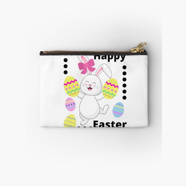 Item preview, Happy Easter, Cute Bunny with Eggs designed and sold by JRice66.