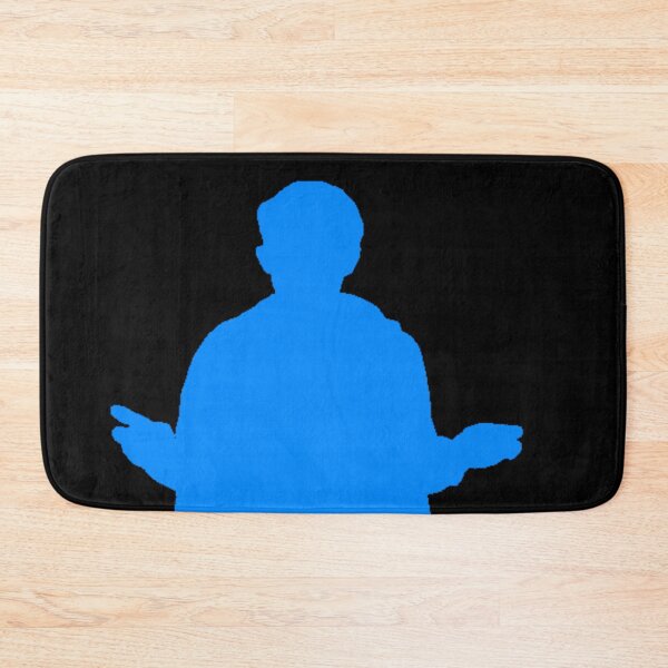 Item preview, Teachurb Black and Blue Shadows Arms Open Silhouette Gamer Brand Streamer Blue designed and sold by TeachUrb.