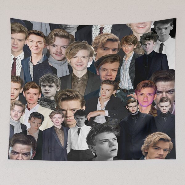 Item preview, thomas brodie-sangster collage designed and sold by T-shirtakStore.
