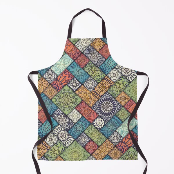 Item preview, Turquoise green and orange Portuguese tile designed and sold by anisbbmbrush.