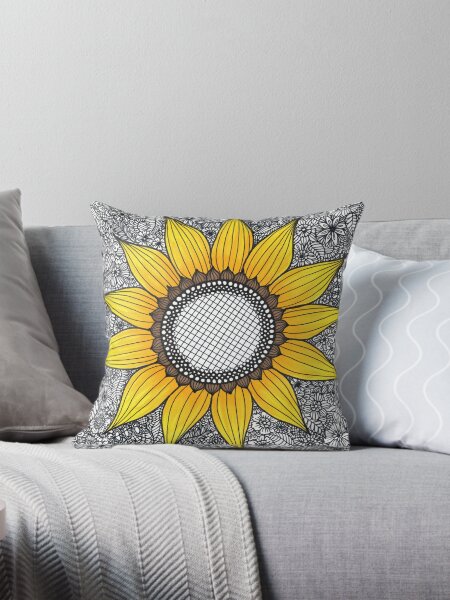 Item preview, Sunflower Pattern designed and sold by Emma Lou   Graphics.