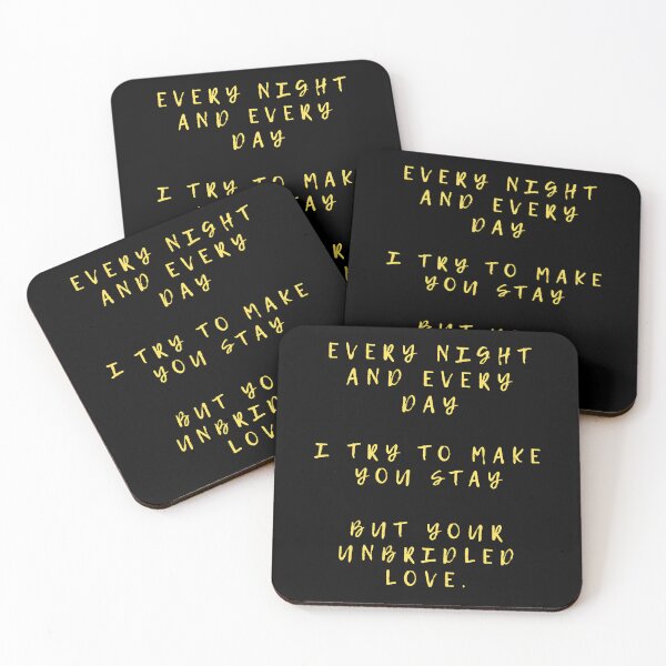 Item preview, Every Night And Every Day I Try T Make Yu Stay Graphic designed and sold by SungJose2.