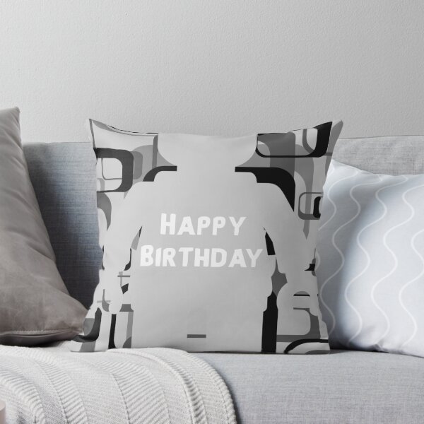 Artikelvorschau, Retro Minifig Art Happy Birthday entworfen und verkauft von ChilleeW.