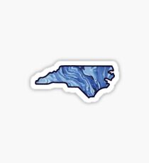 NC Blue Marble Sticker