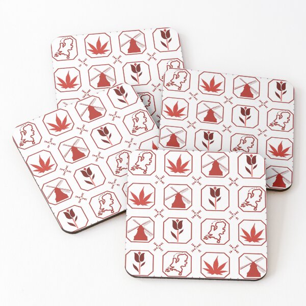 Item preview, Red Holland Tulip Windmill Weed Netherlands designed and sold by FunForShop.
