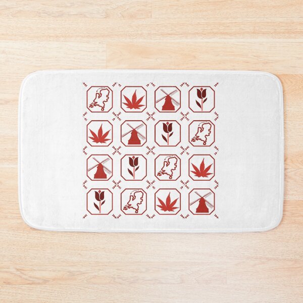 Item preview, Red Holland Tulip Windmill Weed Netherlands designed and sold by FunForShop.