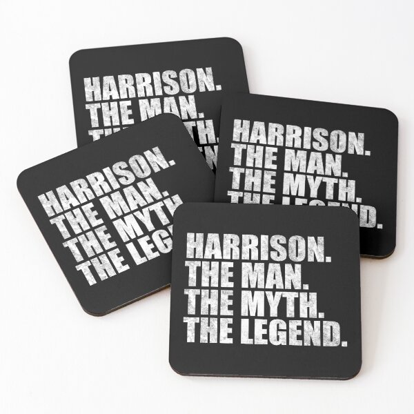 Item preview, Harrison Name Harrison The Man The Myth The legend designed and sold by Teelogic.
