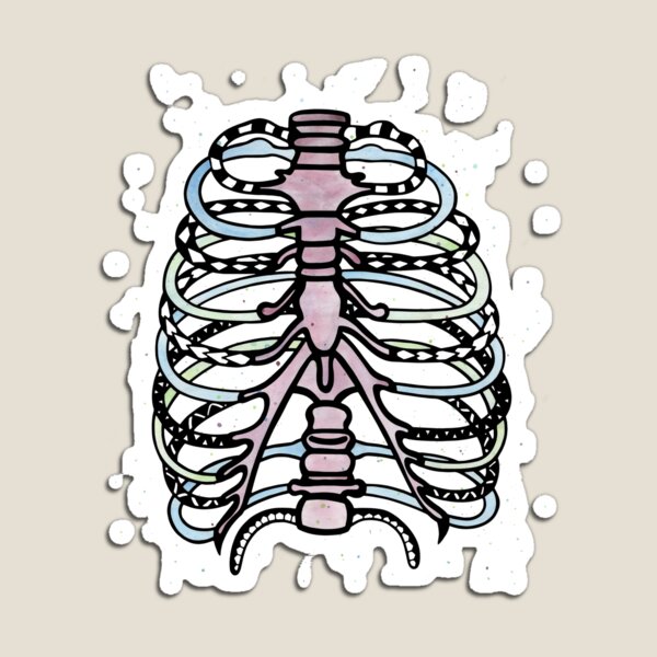 Polynesian Ribcage Magnet