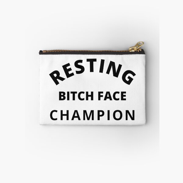 Item preview, Resting Bitch Face Champion. Funny Quote. designed and sold by That Cheeky Tee.