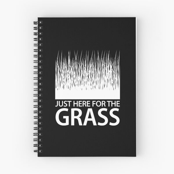 Item preview, Here For The Grass Funny Lawn Care Specialist Party Joke designed and sold by GravitiTees.
