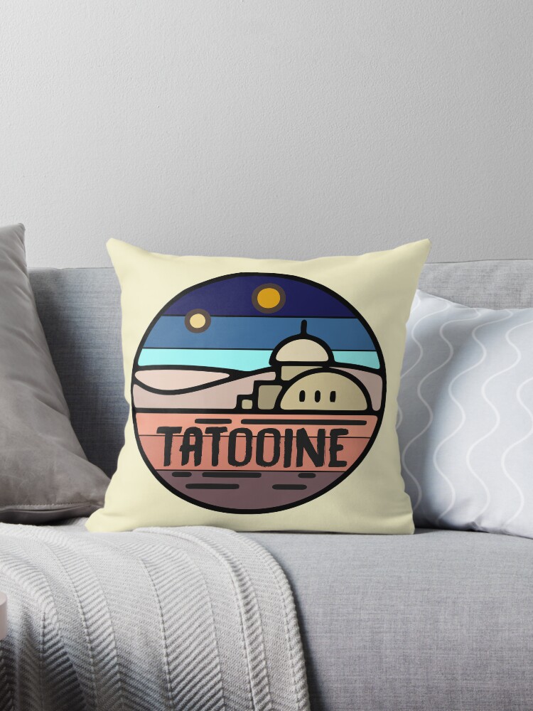 Tatooine Throw Pillow for Sale by donpringus