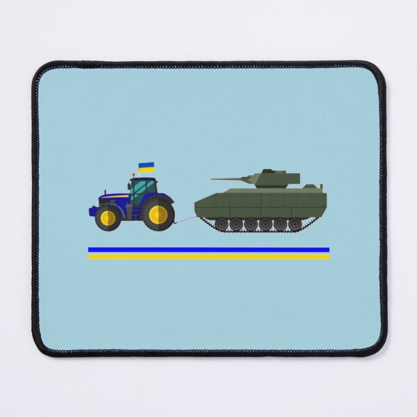 Item preview, Funny Ukrainian Farmer Towing Russian Tank designed and sold by DavidsonHello.
