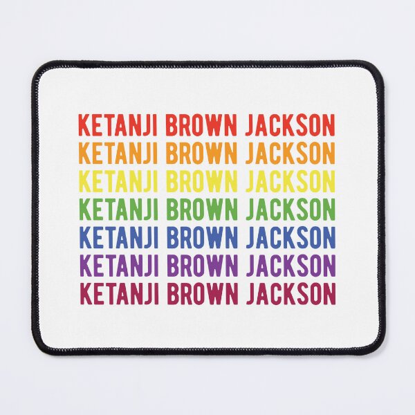 Item preview, Ketanji Brown Jackson LGBT Gay Pride Flag designed and sold by RosannaArt.