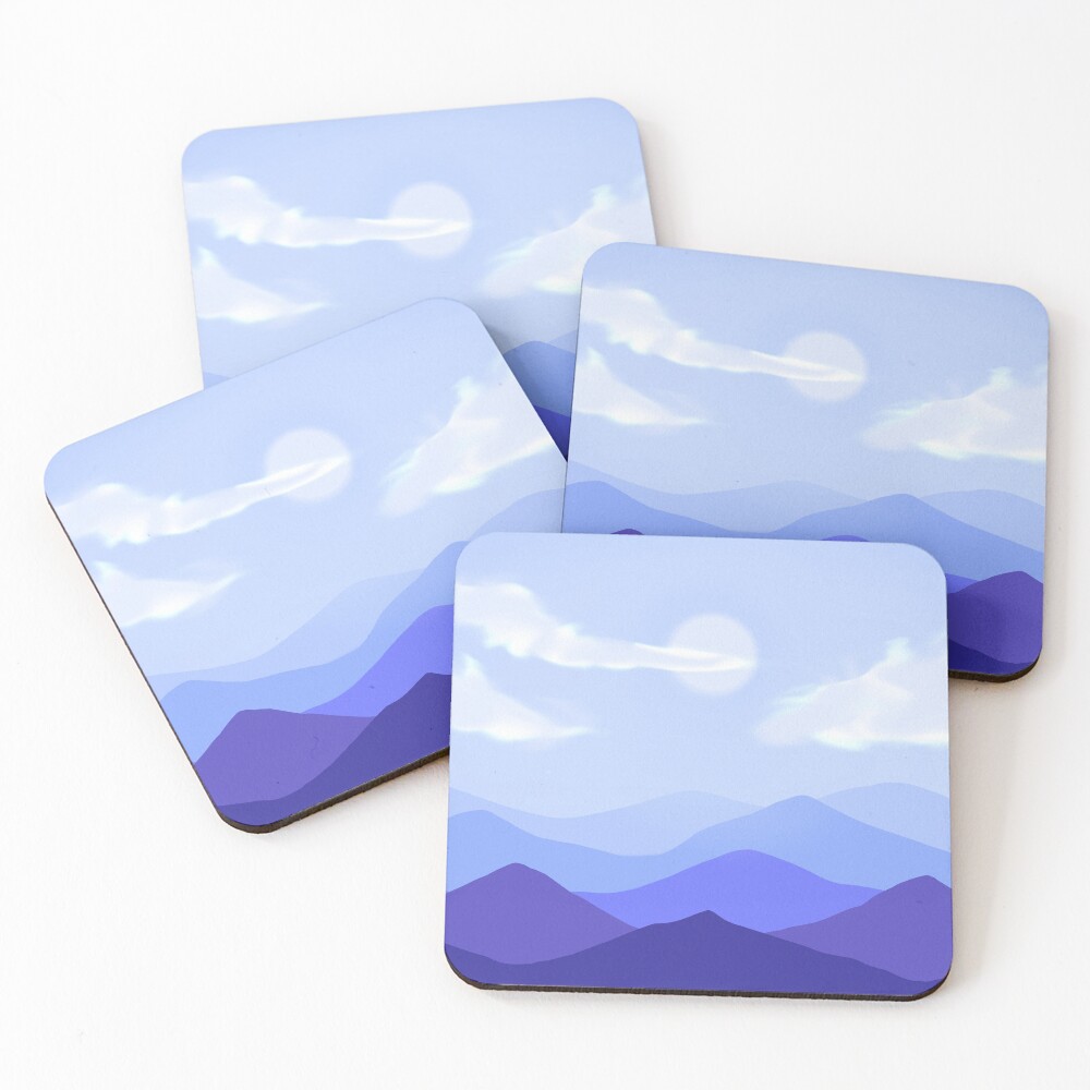 Item preview, Coasters (Set of 4) designed and sold by RuriIbara.