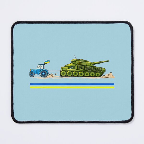 Item preview, Ukrainian Farmer Steals Tank Ukraine Flag Support Ukrainians designed and sold by DavidsonHello.