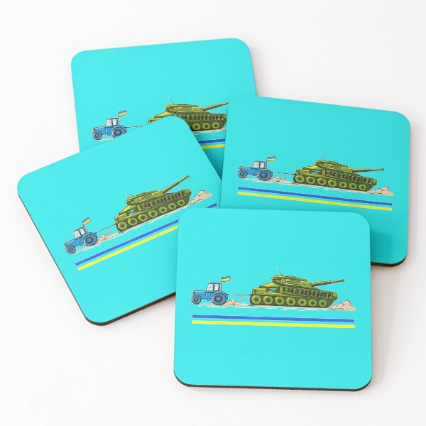 Item preview, Ukrainian Farmer Steals Tank Ukraine Flag Support Ukrainians designed and sold by DavidsonHello.
