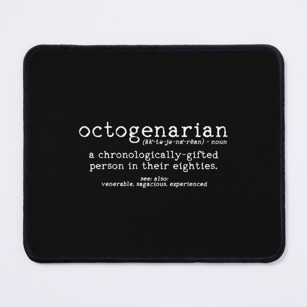 Item preview, Octogenarian 80th Birthday Gift designed and sold by AlabaSergio.