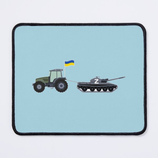 Item preview, Ukrainian Farmer Towing Russian Tank Funny designed and sold by DavidsonHello.
