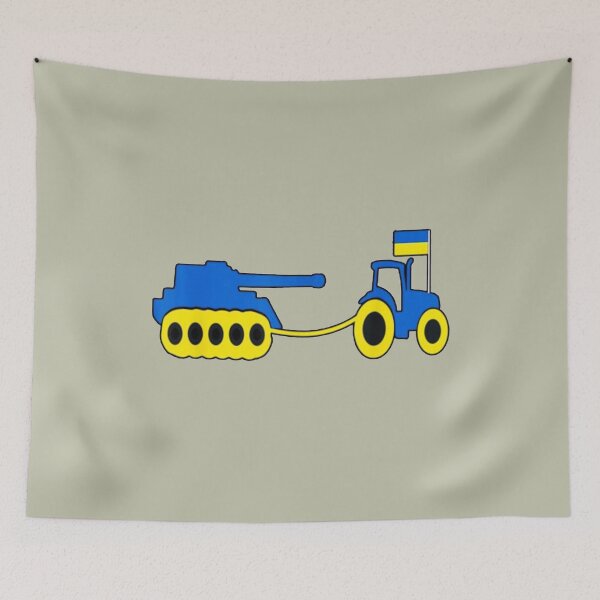 Item preview, Ukrainian Farmer Towing Russian Tankzz designed and sold by DavidsonHello.