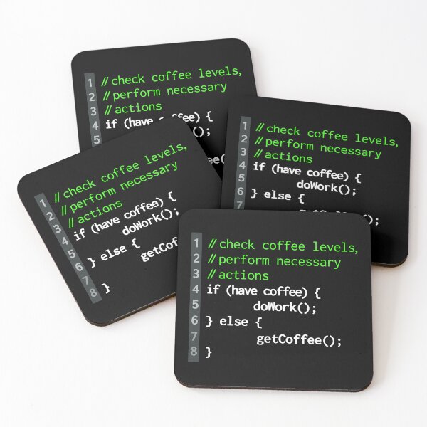 Item preview, Get Coffee Code - Funny Programmers designed and sold by deepan chandrasekaran.