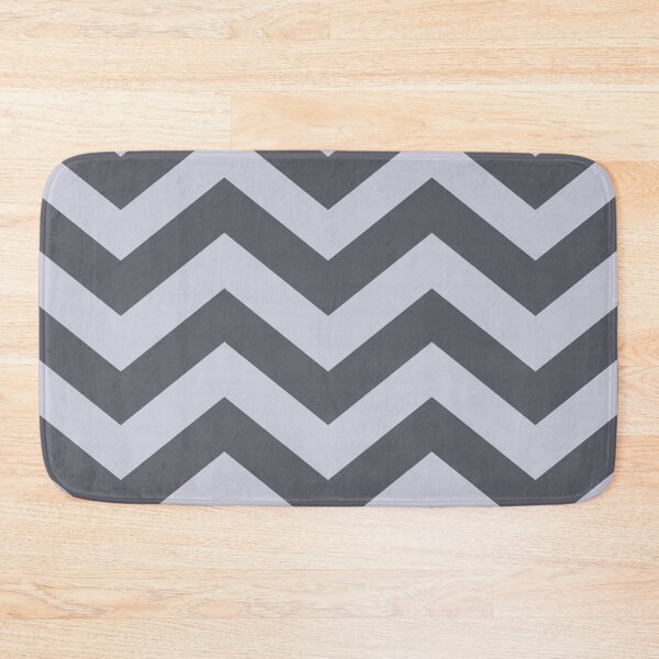 Item preview, Grey ZigZag Curved Pattern designed and sold by Yeldiz.