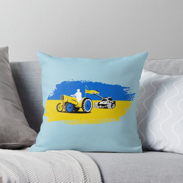 Item preview, I Stand With Ukraine Funny Ukrainian Farmer Steals Tank designed and sold by DavidsonHello.