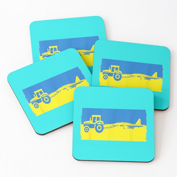 Item preview, Ukrainian Farmer Towing Russian Fighter designed and sold by DavidsonHello.