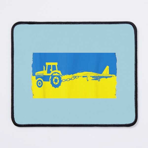 Item preview, Ukrainian Farmer Towing Russian Fighter designed and sold by DavidsonHello.