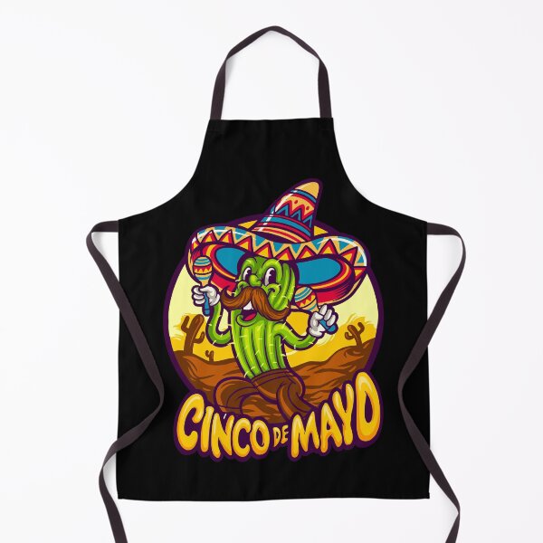 Item preview, Cinco De Mayo Mexican Fiesta Cactus Playing Maraca designed and sold by Fabvity.