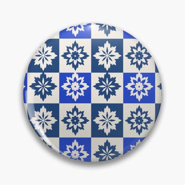 Item preview, Blue and white Portuguese tile art  designed and sold by anisbbmbrush.