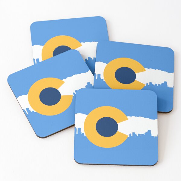 Item preview, Colorado State Flag - Nuggets 2 designed and sold by HootMoose.