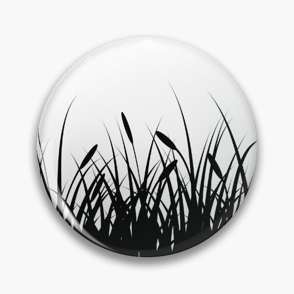 Item preview, cattail silhouette designed and sold by cyudeshbuhu.