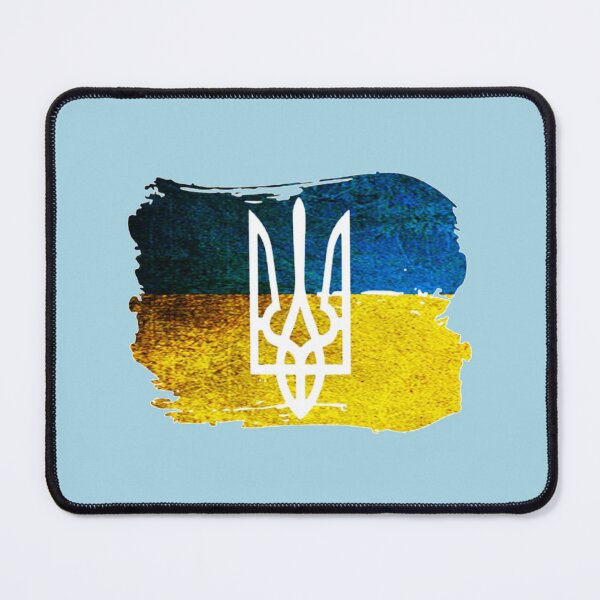 Item preview, Ukrainian Trident Symbols Ukraine Flag designed and sold by DavidsonHello.
