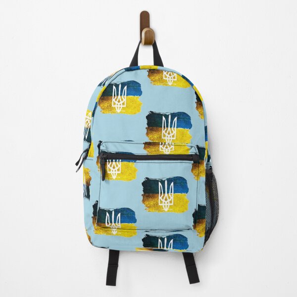 Item preview, Ukrainian Trident Symbols Ukraine Flag designed and sold by DavidsonHello.