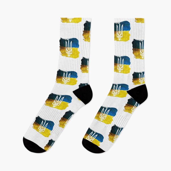 Item preview, Ukrainian Trident Symbols Ukraine Flag designed and sold by DavidsonHello.