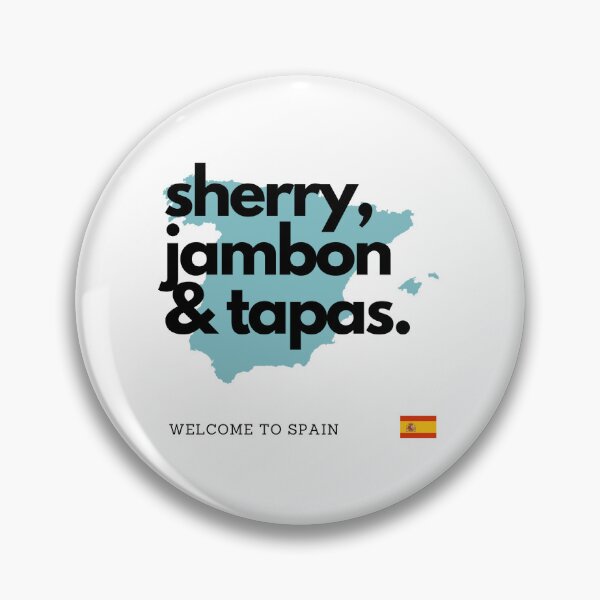 Item preview, Sherry Jambon Tapas Spain designed and sold by FunForShop.