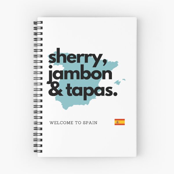 Item preview, Sherry Jambon Tapas Spain designed and sold by FunForShop.