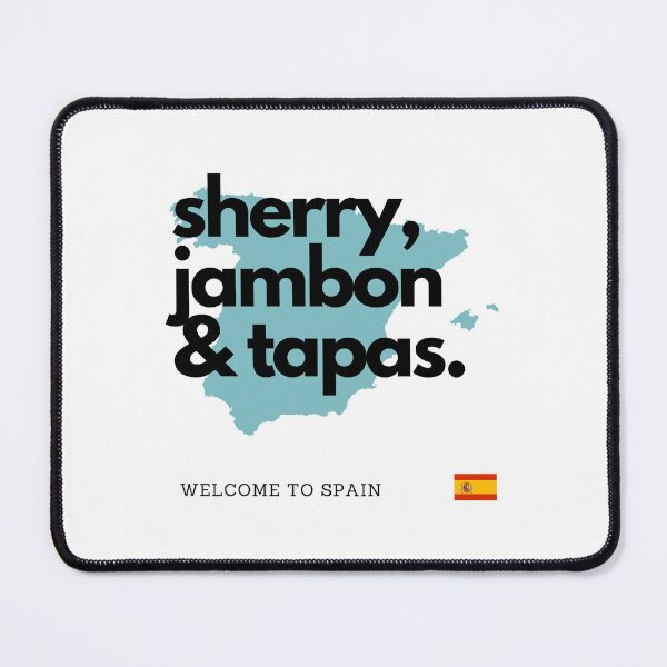 Item preview, Sherry Jambon Tapas Spain designed and sold by FunForShop.