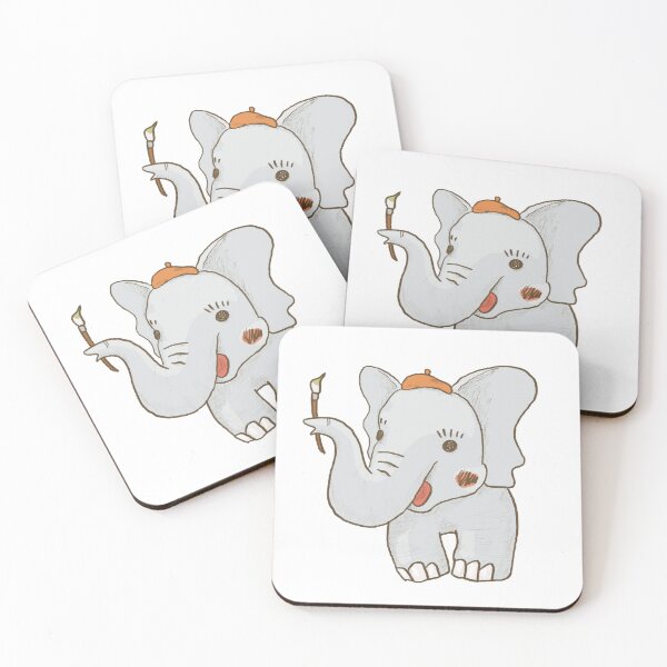 Item preview, Mr. Elephant is painting designed and sold by cyndraws.